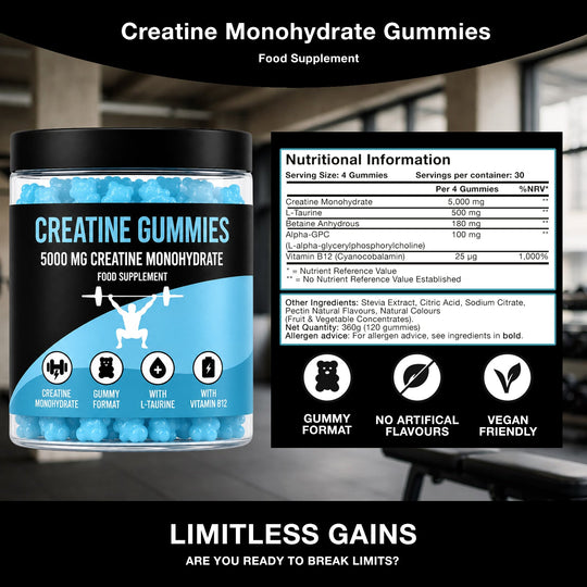 5,000 mg Creatine Gummies