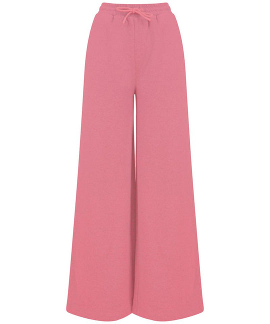 Regenerated Cotton Wide Leg Joggers: Womens