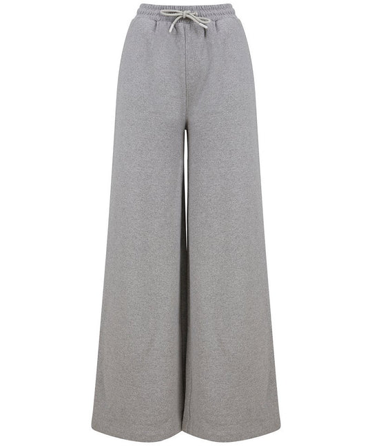 Regenerated Cotton Wide Leg Joggers: Womens