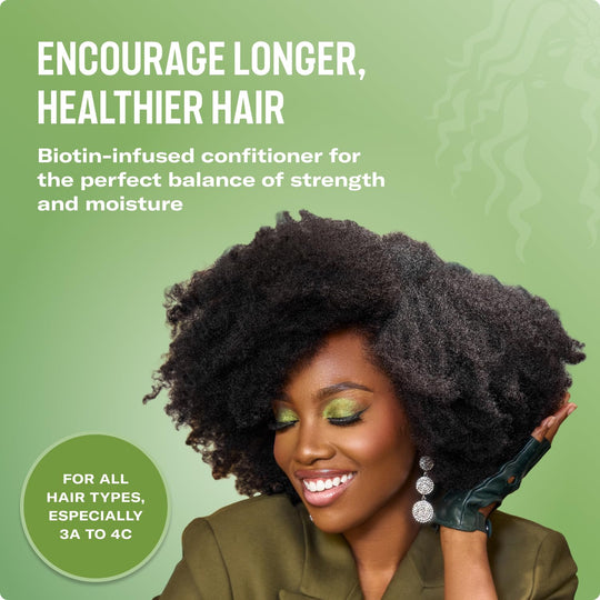 Mielle Organics Rosemary Mint Strengthening Hair Conditioner – Biotin, Detangling &amp; Hydration (12 oz)