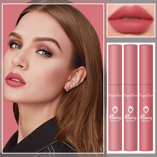 Sulily Pcs Matte Liquid Lipstick – Red, Long-Lasting Velvet Lip Stain | Up to 24H Wear